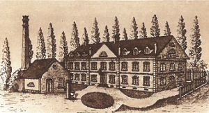 1865 Gravure de l'école (quai des pêcheurs)